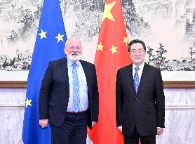 CHINA-BEIJING-DING XUEXIANG-EU-ENVIRONMENT-CLIMATE-DIALOGUE (CN)