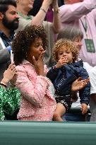 Wimbledon - Jeremy Chardy's Family In The Stands