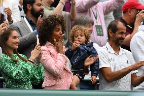 Wimbledon - Jeremy Chardy's Family In The Stands