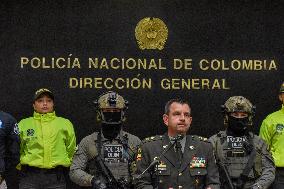 Colombia's INTERPOL and Investigative Police Press Conference