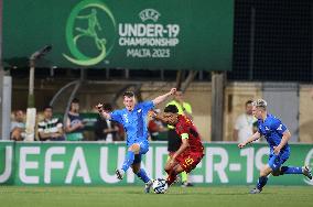 (SP)MALTA-TA'QALI-FOOTBALL-UEFA UNDER-19 EURO FINAL TOURNAMENT-SPAIN VS ICELAND