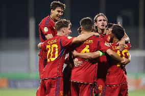 (SP)MALTA-TA'QALI-FOOTBALL-UEFA UNDER-19 EURO FINAL TOURNAMENT-SPAIN VS ICELAND