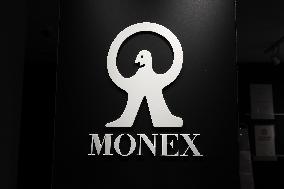 Monex signage and logo