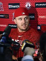 Baseball: Trout placed on injured list