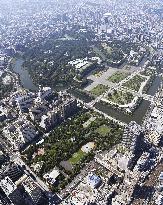 Aerial photo of Tokyo