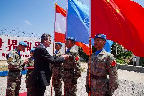 LEBANON-UNIFIL-CHINESE PEACEKEEPERS-MEDAL OF PEACE