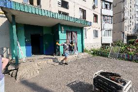 Russian troops shell Pervomaisk in Kharkiv Region