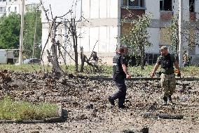 Russian troops shell Pervomaisk in Kharkiv Region