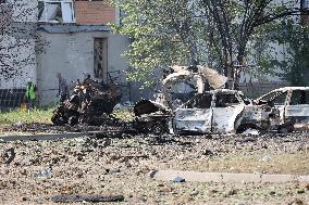 Russian troops shell Pervomaisk in Kharkiv Region