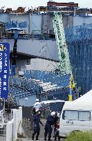 Bridge girder falls, kills 2 at construction site in Japan