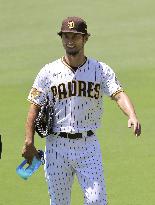 Baseball: Padres pitcher Yu Darvish