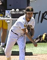 Baseball: Padres pitcher Yu Darvish