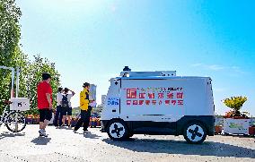 Intelligent Connected Vehicle Demonstration Application Area In Ordos