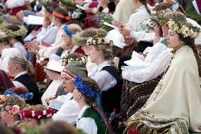 LATVIA-RIGA-SONG AND DANCE FESTIVAL