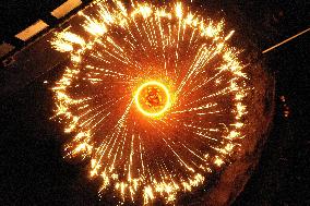 CHINA-HEBEI-LUANPING-IRON SPARKS (CN)