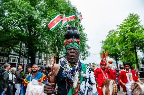 Bigi Spikri Parade Is Held In Amsterdam