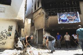 Aftermath of Israeli raid on Jenin