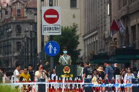 Communist Party Founding Day  Celebration In Shanghai