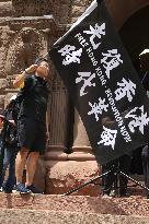 Chinese Canadians Protest For The Freedom Of Hong Kong And Against Chinese Political Interference In Canada