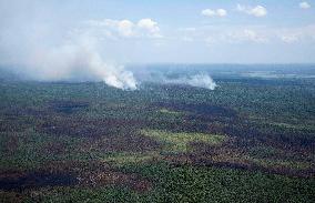 Quebec Wildfires Continue - Canada