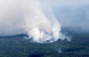 Quebec Wildfires Continue - Canada