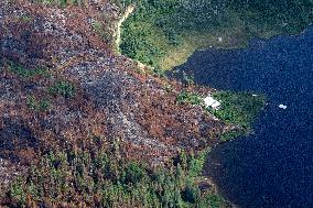 Quebec Wildfires Continue - Canada