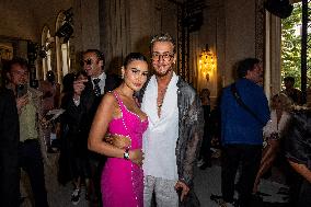 PFW - Saad Lamjarred Attends Zuhair Murad Show