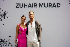 PFW - Saad Lamjarred Attends Zuhair Murad Show