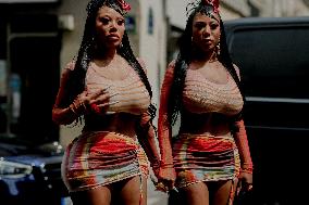 PFW - Jean-Paul Gaultier Arrivals