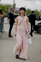 PFW - Chanel Arrivals