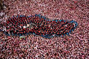 Beginning Of The Sanfermines - Pamplona