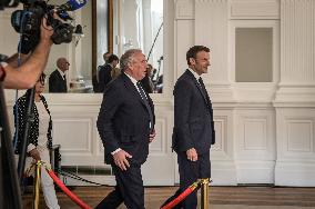 President Macron Visits Pau