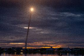 Launch Of The Last Flight Of The Ariane 5 Rocket - Guyana