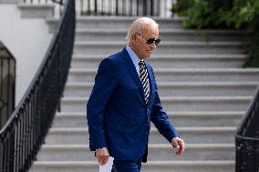 Biden departs White House for South Carolina