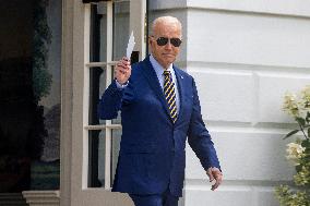 Biden departs White House for South Carolina