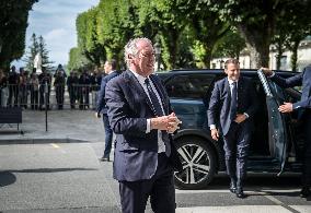 President Macron Visits Pau