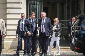 President Macron Visits Pau