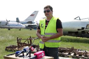 Remains of eight British planes from World War II found near Kyiv