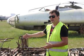 Remains of eight British planes from World War II found near Kyiv