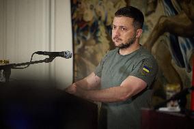 Zelensky Visits Prague