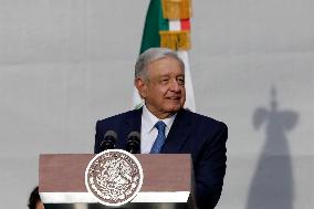 Mexico's President Lopez Obrador Celebrates His 5 Years Of Democratic Triumph