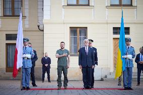 Zelensky Visits Prague