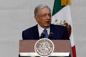 Mexico's President Lopez Obrador Celebrates His 5 Years Of Democratic Triumph