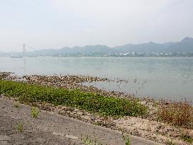 Yangtze River Water Level Falls