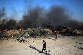 Clashes In Gaza, Palestine