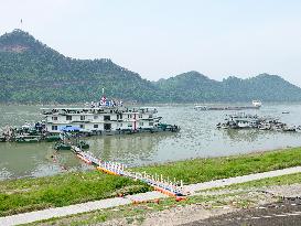 Yangtze River Water Level Falls