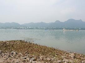 Yangtze River Water Level Falls