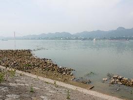 Yangtze River Water Level Falls