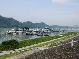 Yangtze River Water Level Falls