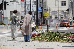 1st anniv. of ex-Japan PM Abe's killing